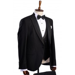 Costum mire negru ceremonie